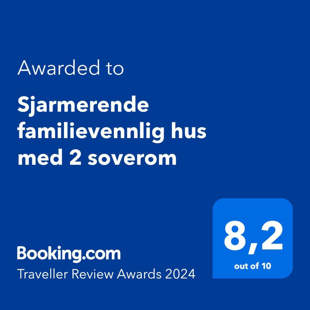 Sjarmerende Familievennlig Hus Med 2 Soverom Kristiansand Esterno foto